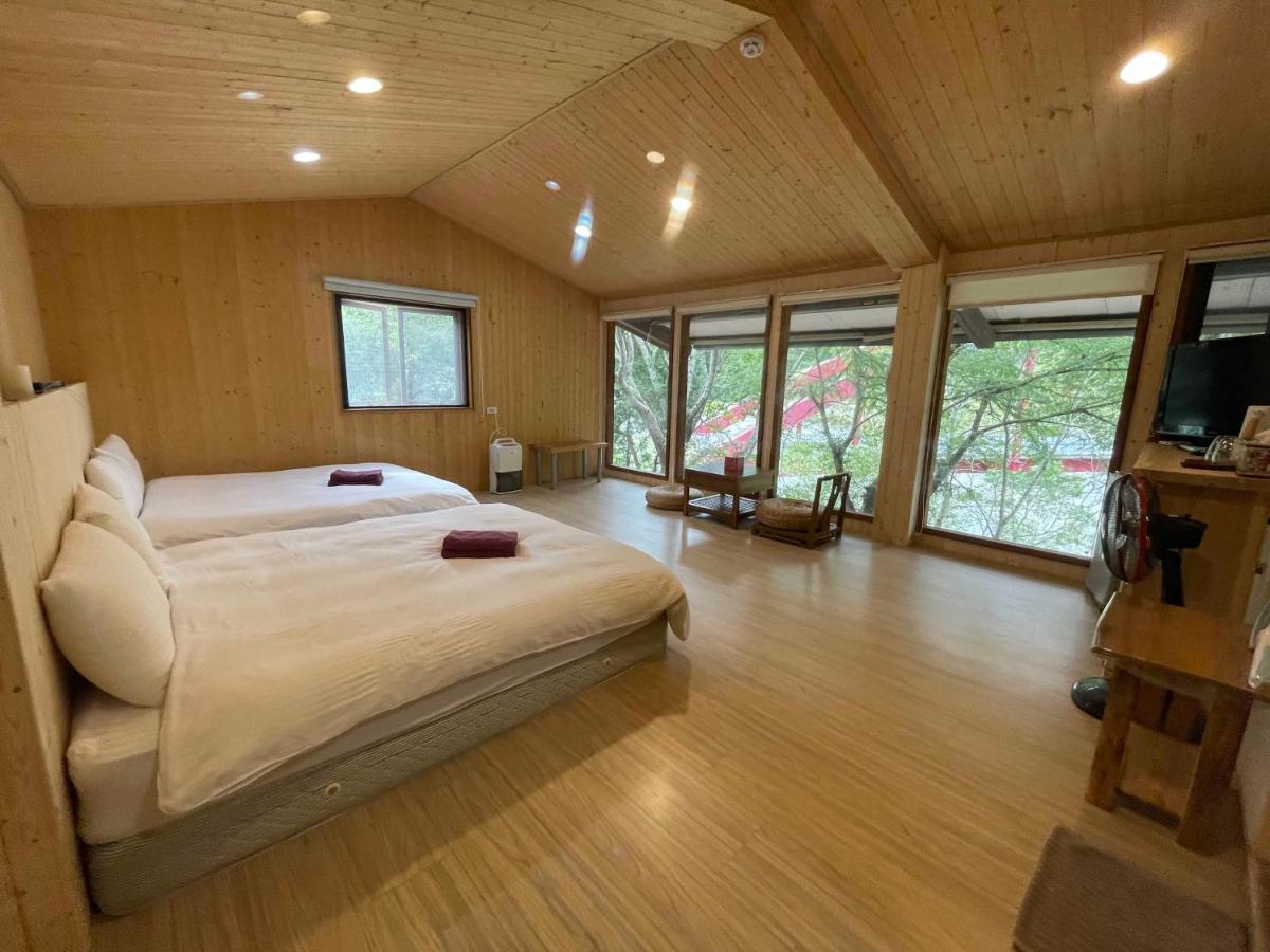 Apartmán 森之秘湯 Mhuwe Hotspring Renai Exteriér fotografie